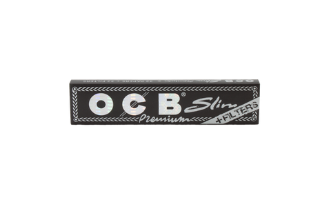 OCB Slim Premium Rolling Papers With Tips