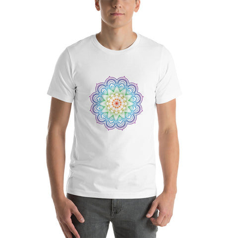 Mandala print Short-Sleeve Unisex T-Shirt